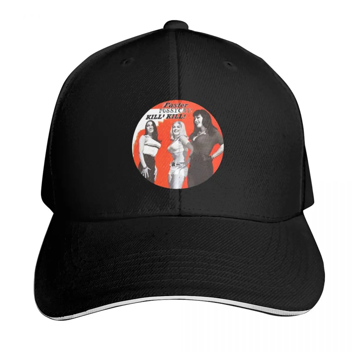 Faster Pussycat Baseball Cap Lightweight Packable Gift for Him Her Casual Daily Wear