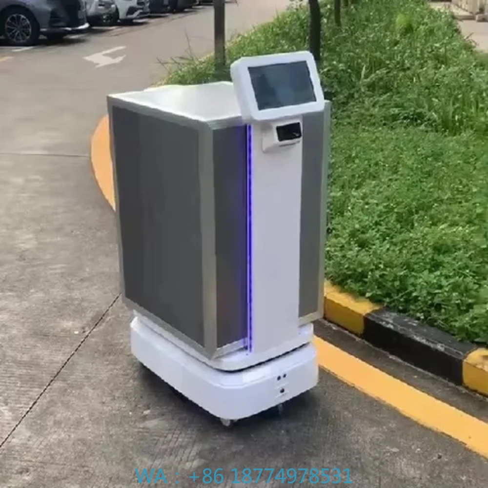 Motor 8h AMR AGV Chassis Robot Chassis Bearing 300KG Battery Delivery Robot Unmanned Autonomous Machine Mini Robot Common