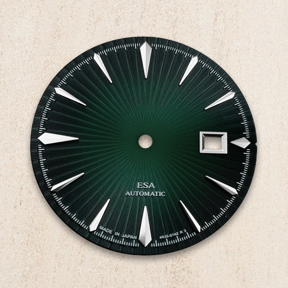 35mm Cocktail S Logo Dial Suitable For NH35/NH36/4R/7S Gradient Japanese Automatic Movement Watch Modification Accessories