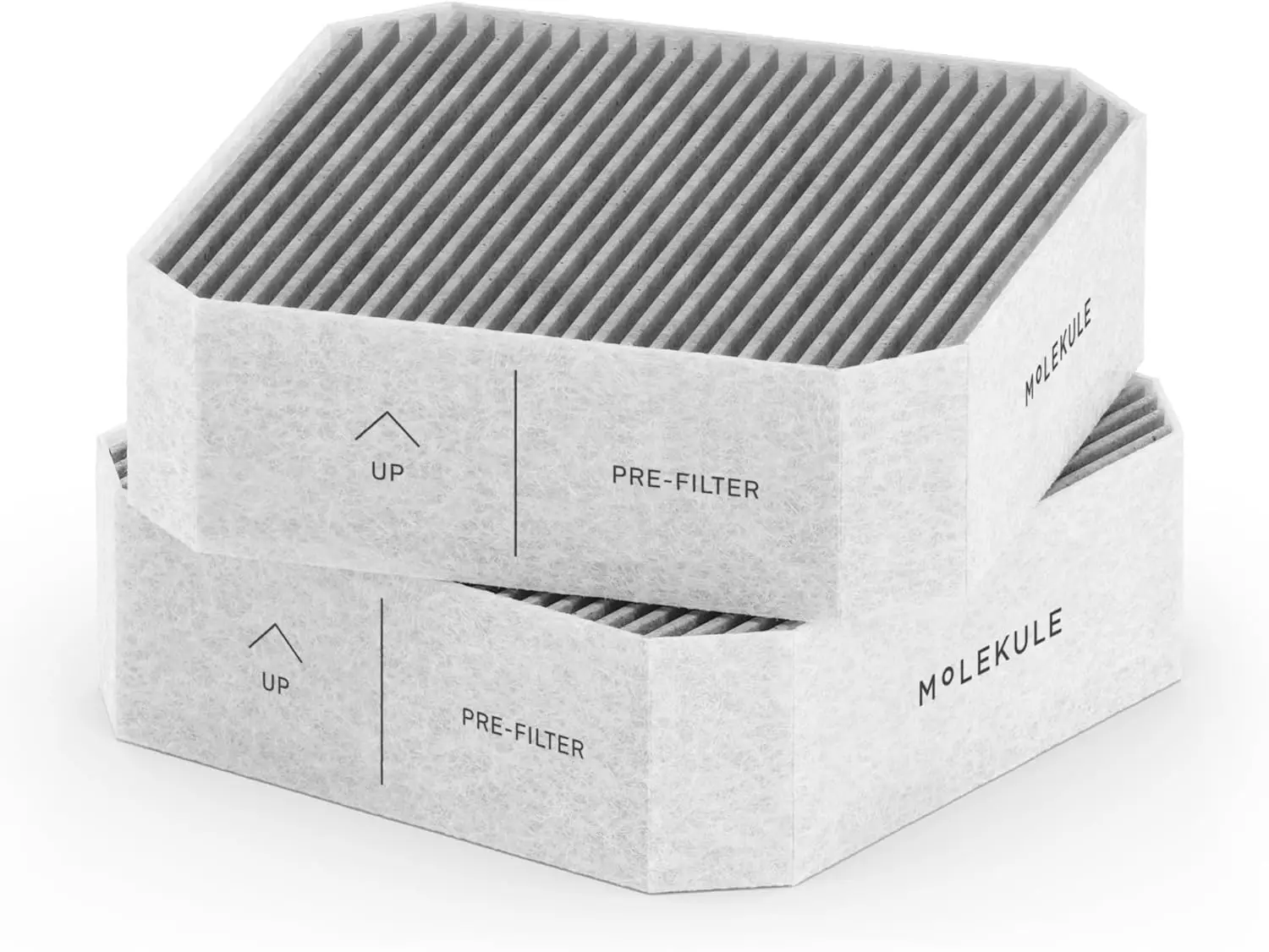 

High-Efficiency Air Pre-Filter 2-Pack - Captures Pet Hair, Dust & Large Particles for Improved Air Quality