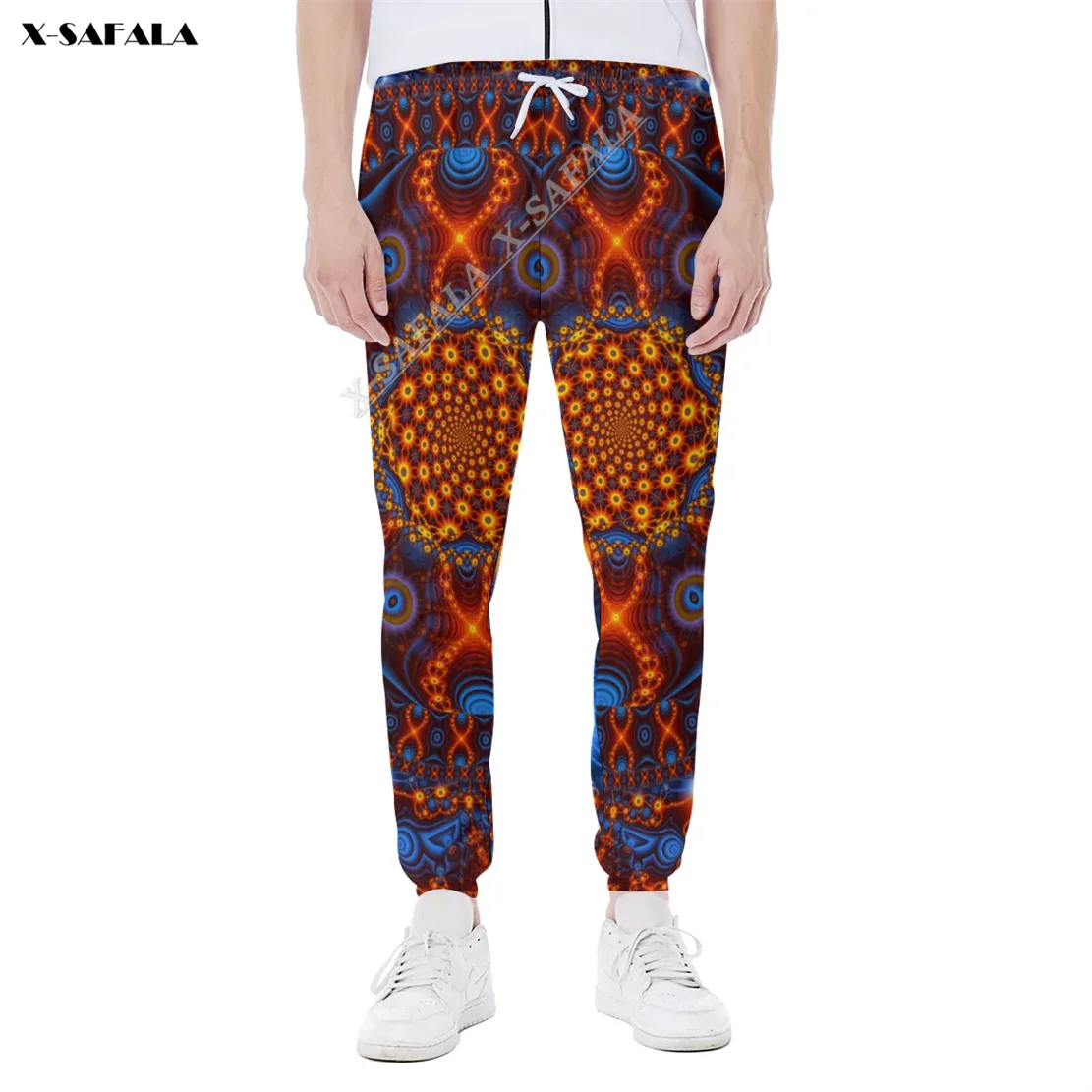 

Psychedelic DNA Trippy Art Mandala 3D All Print Trousers Men Sweatpants Casual Long Joggers Streetwear Autumn Loose Sports Pants