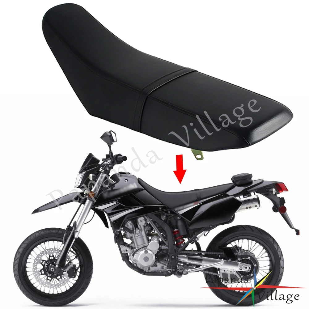 لكاواساكي KLX 250 KLX250 2009-2019 2018 دراجة نارية عالية الكثافة رغوة الأساسية الخلفية بيلايون غطاء مقعد الركاب وسادة مريحة منصات #1