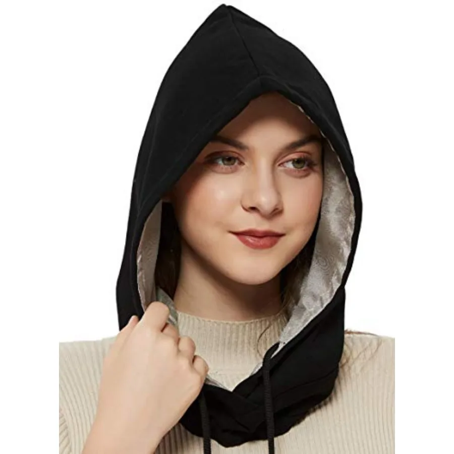 

Radia Smart® EMF Protection Hood, Faraday Hat, 5G Blocking, RF Shielding, WiFi Shield, Brain Coat, Black
