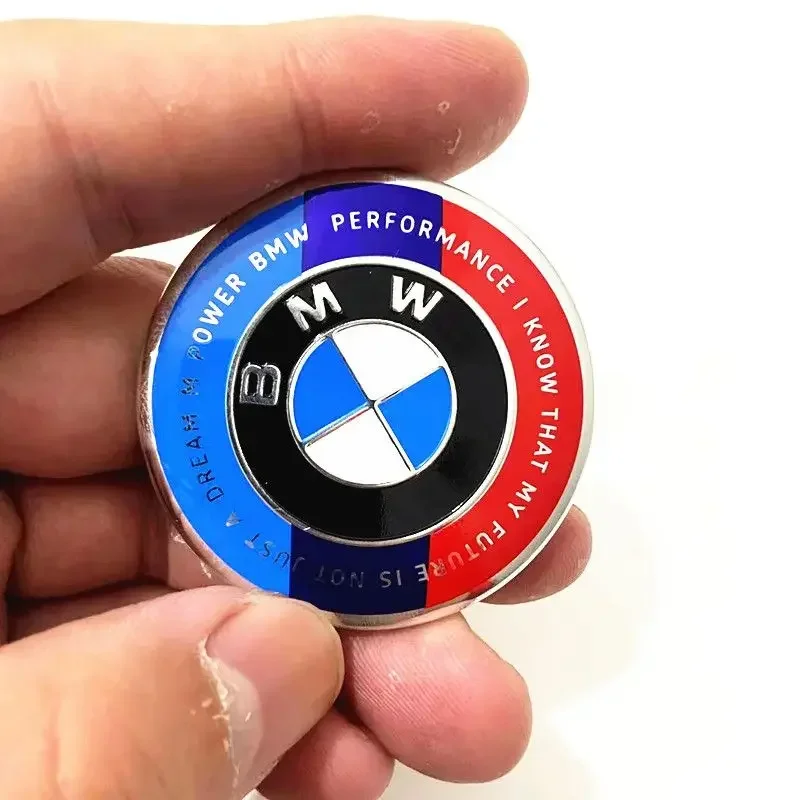 1szt Naklejka na kierownicę samochodową Emblemat Automatyczna dekoracja do BMW M E90 E91 E92 E46 F07 F10 F15 F16 F20 F30 G30 X5