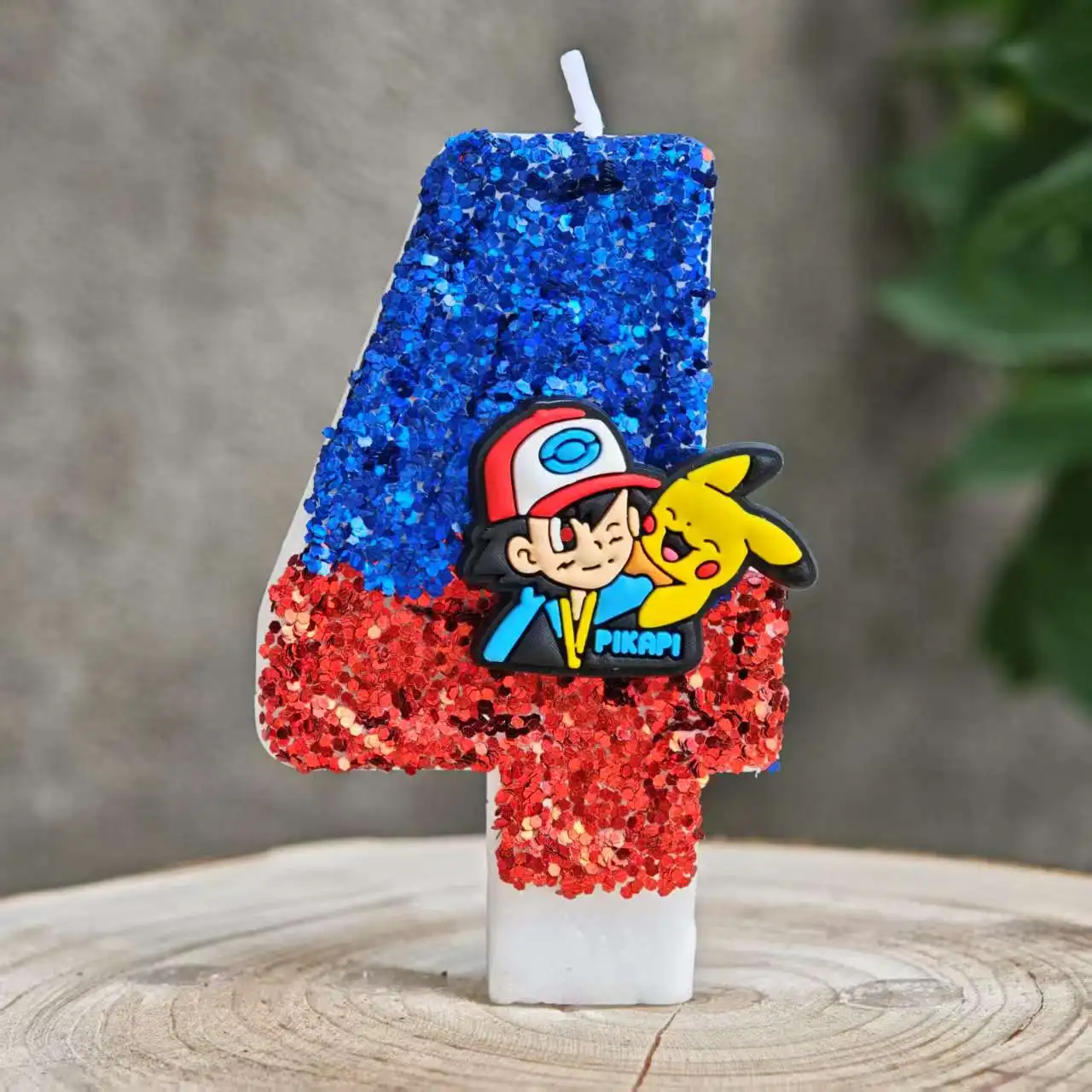 Pikachu Pokémon Candles 0-9 Number Cake Decorating Theme Baby Shower Candles Cake Topper Birthday Party Gift - view 6