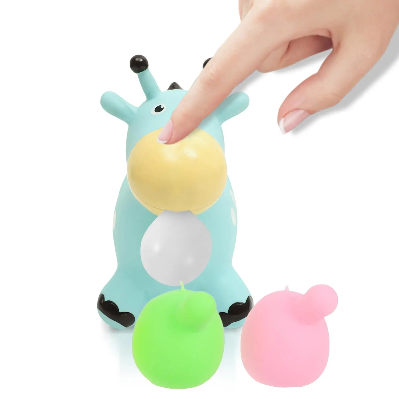 10 Stück weiße Silikon-Blaseneinsätze für Spielzeug, Innenkern, Quetschball, Ersatz, DIY, Stressabbau, Basteln, Kinderparty, Gastgeschenke, weich