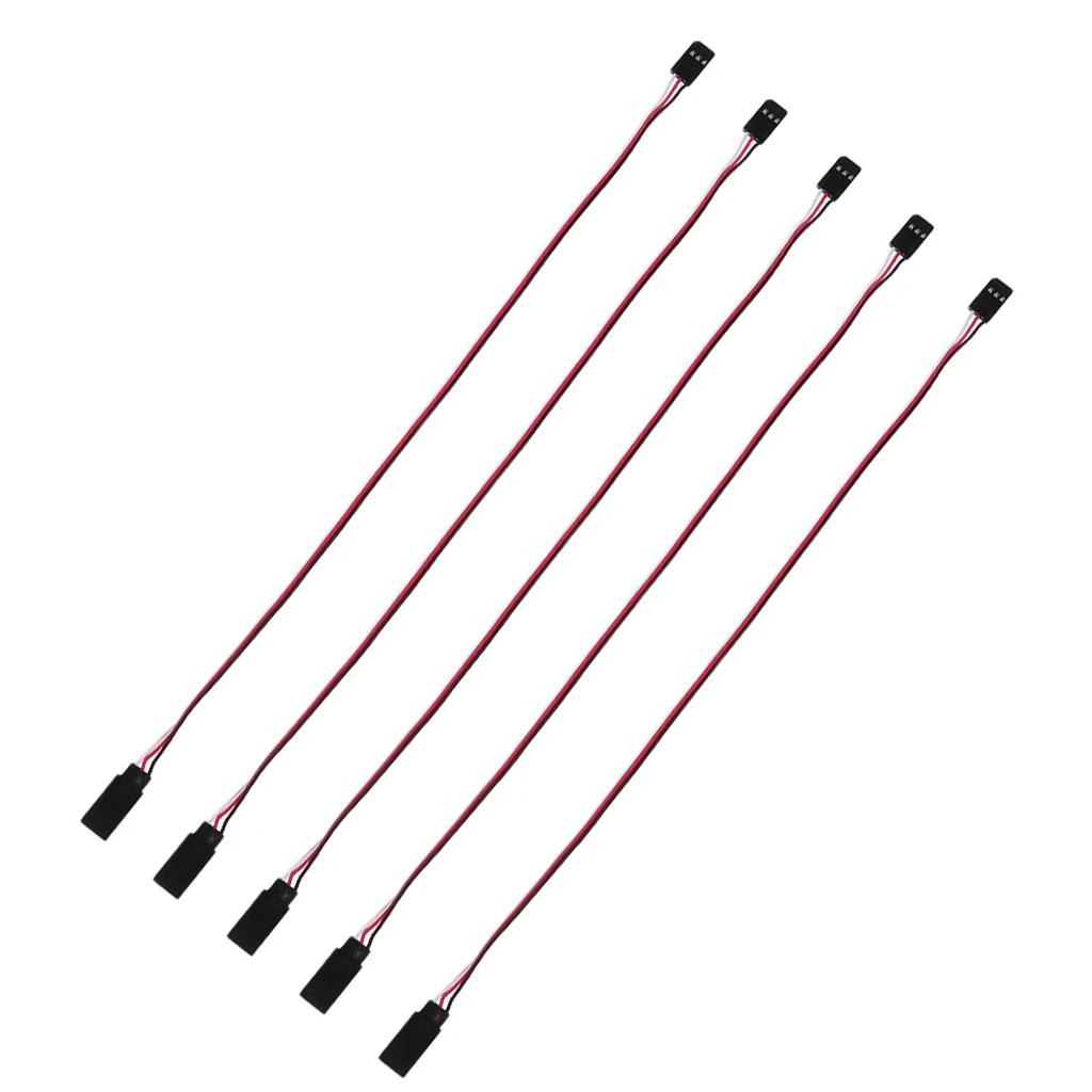 

5pcs Servo Extension Cord Receiver Cable for RC Car Connector