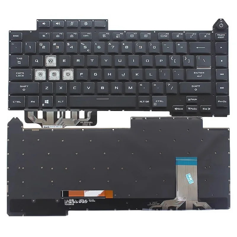 YY+New for ASUS ROG 5R G513 G513Q G513QY G513QM G513RC G513RM US Backlit Keyboard 2021