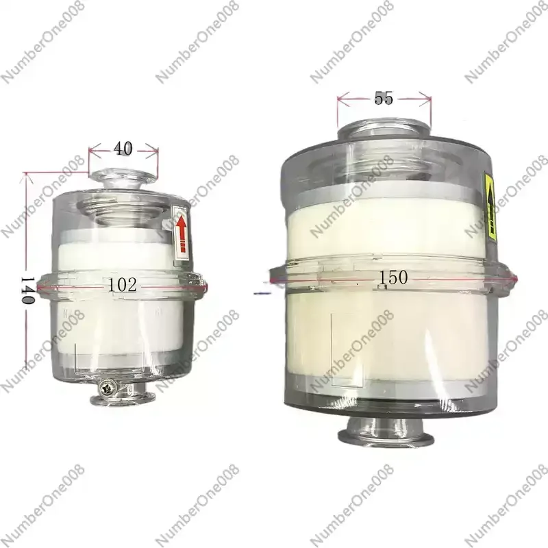 Vacuum Pump Accessories Oil Mist Eliminator Filter KF25 KF40 Connection