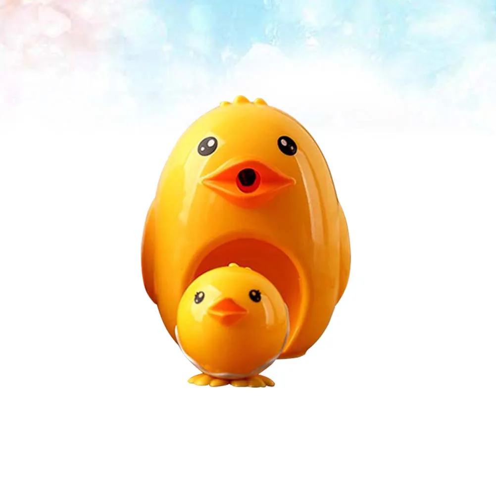 Duck Shaped Pencil Sharpener Lovely Design Writing Drawing Tool for New Term Birthday Gift Yellow