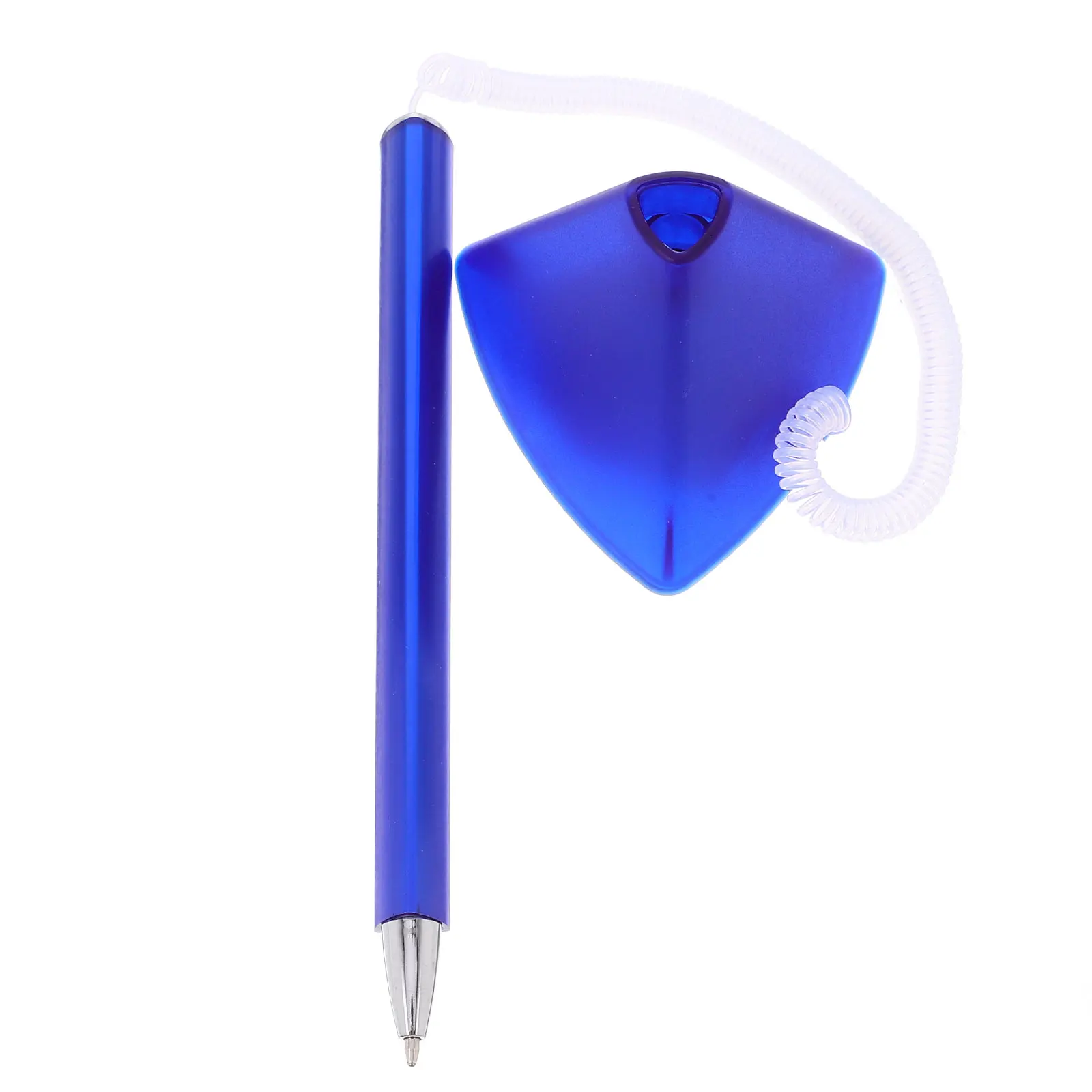 

Signing Pen Black Ink Desktop Pens with Chains Anti-counterfeiting Writing Blue Hotel Holder