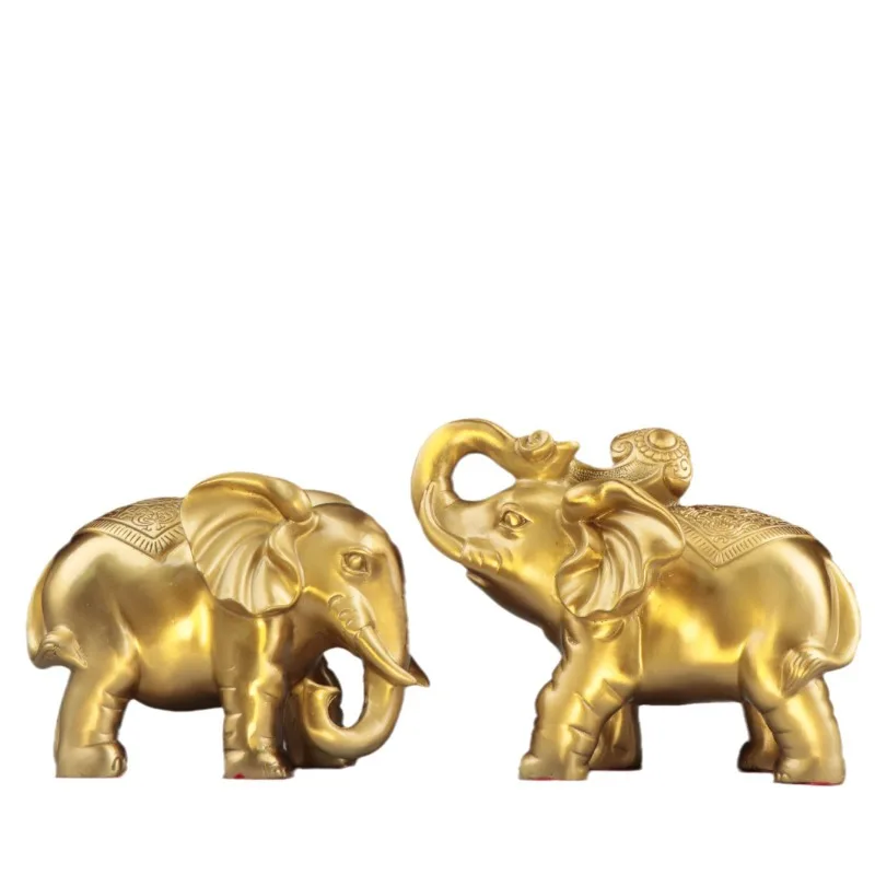 

ingot such as imagery, water absorption elephant, bronze elephant ornament craft gifts