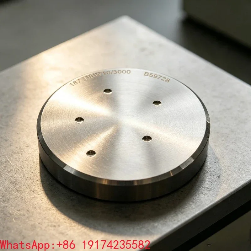 180-650HBW10/3000 High Precision Industrial Brinell Hardness Standard Test Block Metal Calibration Reference