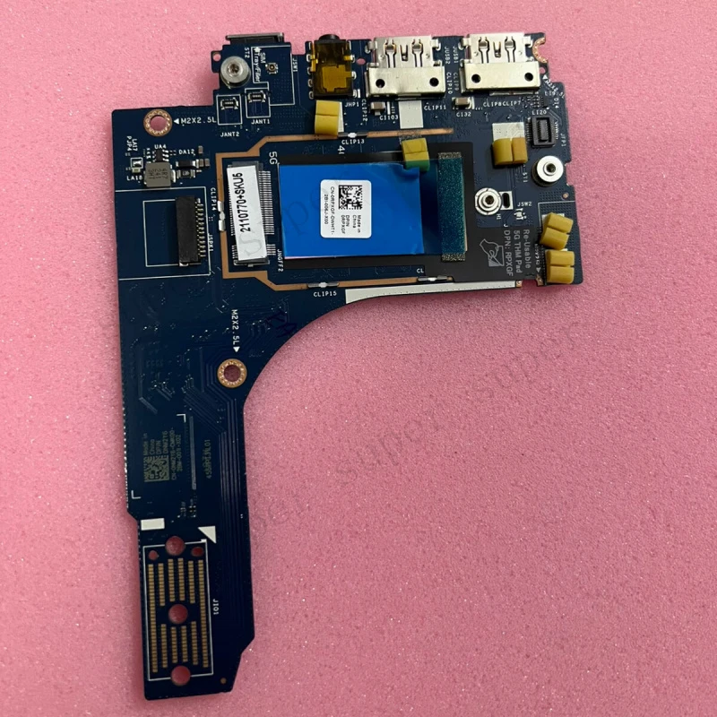 S+   New For Dell Latitude 7640 E7640 Laptop USB Audio IO Board IDC60 LS-M597P 0RPXGF