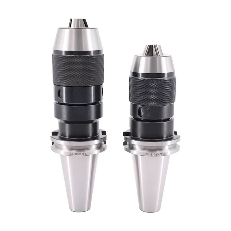 SK-APU SK40 SK50 APU13 APU16 Integrated Drilling Chuck 1-13mm 1-16mm DIN69871 JT40 JT50 Taper CNC Tool Holder