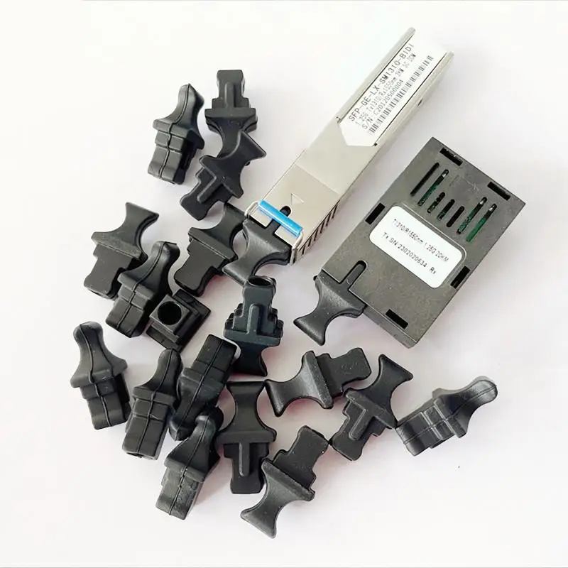 10pcs/30pcs Dust Cap For EPON/GOPN Module Adapter Plug Protective Cover For Fiber Modem Soft Silicone