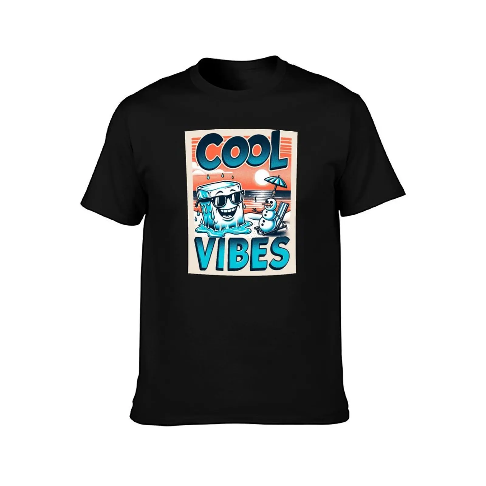 Summer Heatwave: A Sarcastic Beach Party Design T-Shirt Casual Fashion Short Sleeve Cotton T-Shirt