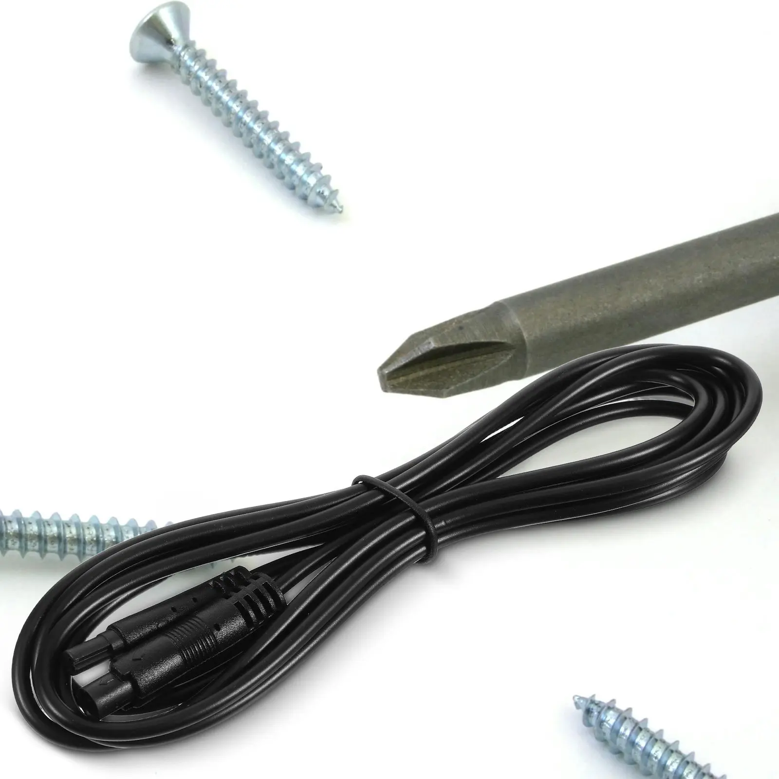 Car Backup Wire 4-Pin Extension Cable Rearview Dashcam Accessory Backup Extension Cord Anti-Interference Stable