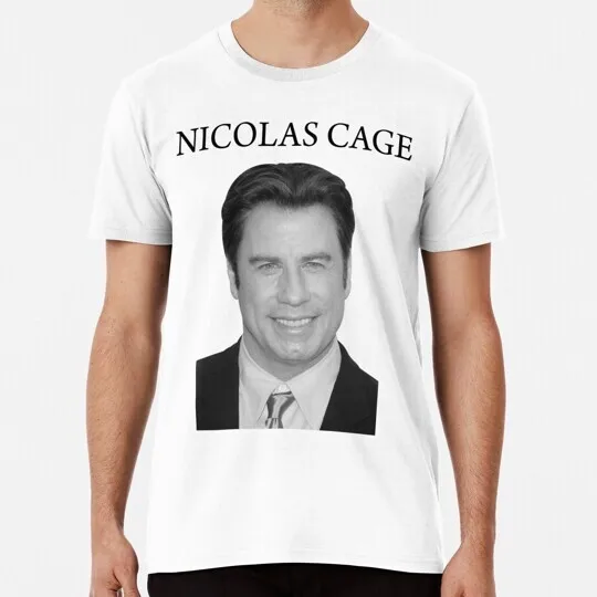 Николас Кейдж Джон Траволта Faceoff Футболка размера от S до 5XL, сделано в США