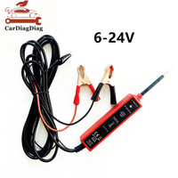 Automotive Electric Circuit Tester EM285 Car Electrical System Tester 6-24V DC Automotive Electric Circuit Test Pen