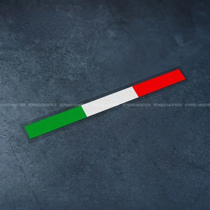 

For Ducati Motorcycle Stickers Italian Tricolor Flag For Apulia Helmet Sticker Motorcycle Waterproof Reflective Decal Body Decal