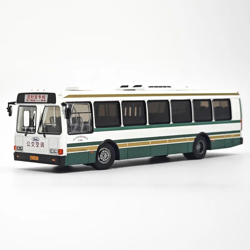 

1:64 Scale Diecast Alloy Flxible City Bus Toys Cars Model CFC6110GD Classics Nostalgia Adult Gifts Souvenir Static Display