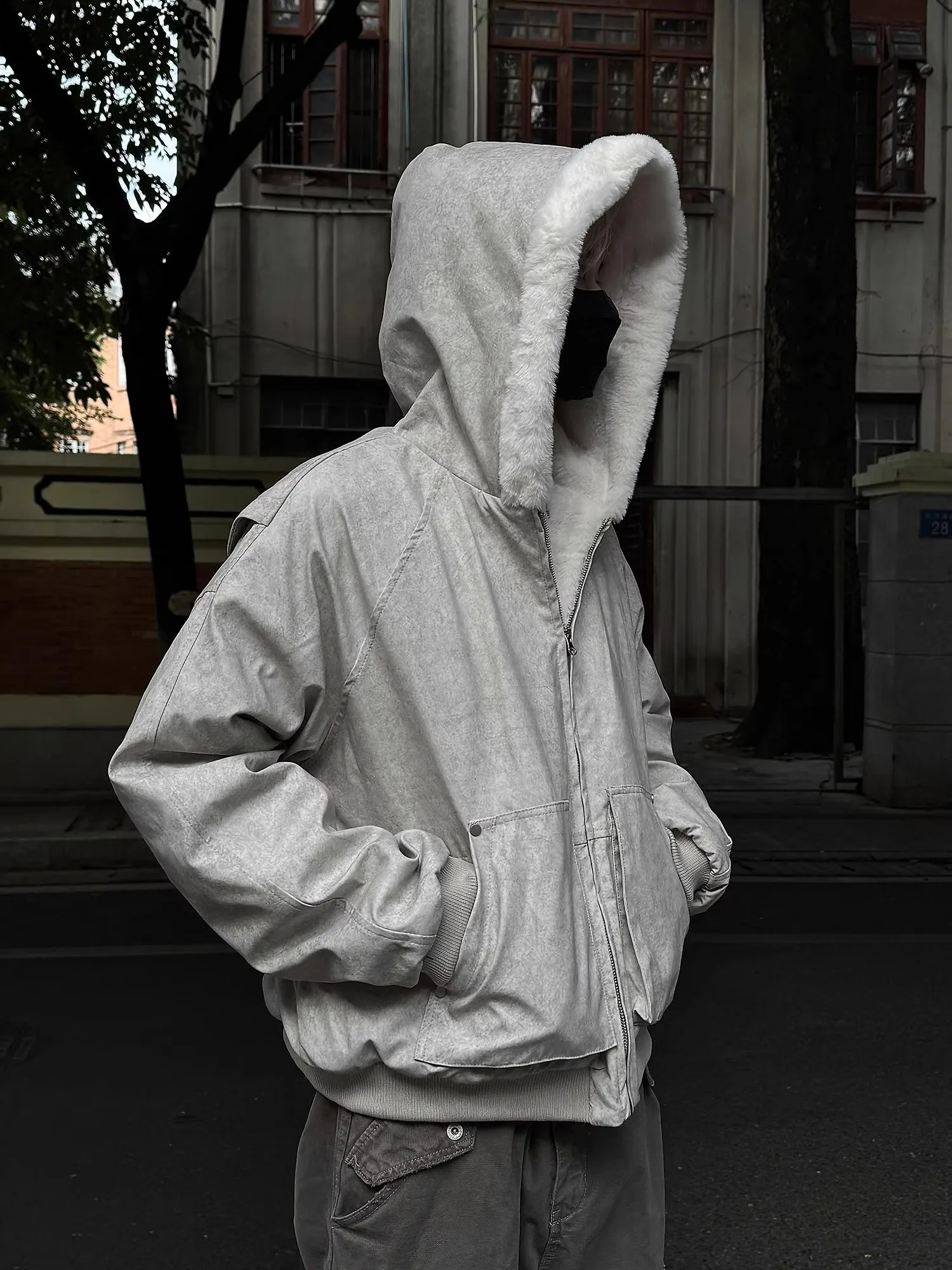 

Ретро-шапка в американском стиле из мраморного хлопка, утепленная, для мужчин и женщин, зимняя, с меховой подкладкой, широкая, молодежная, модная