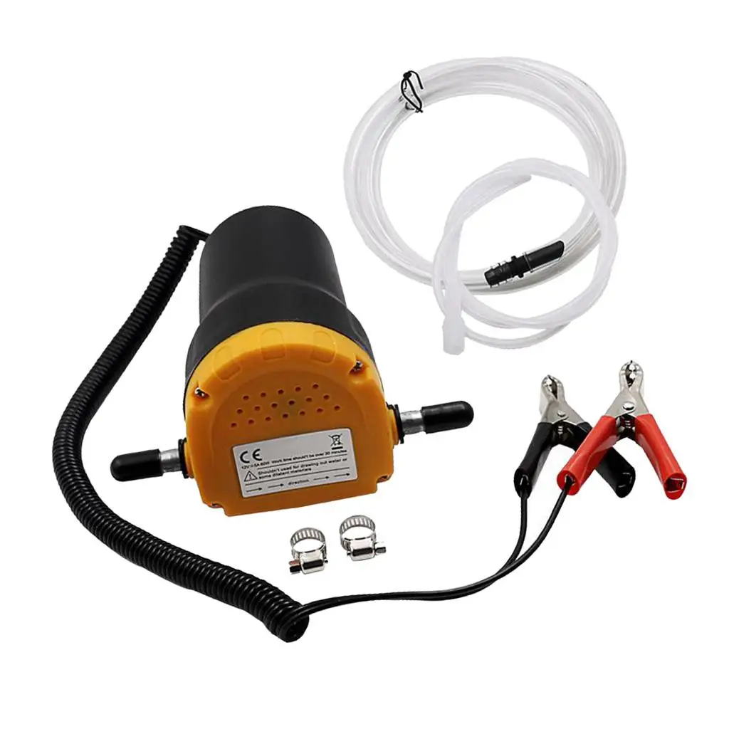 12V Electric Oil Fluid Transfer Extractor Pump Siphon Fuel