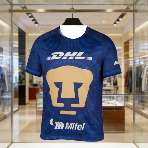 Summer Mexico 26 New Football Away Jersey UNAM 3D Printed Quick-dry Soccer T-Shirt Men's Sports Training Jersey Family Kids Tees