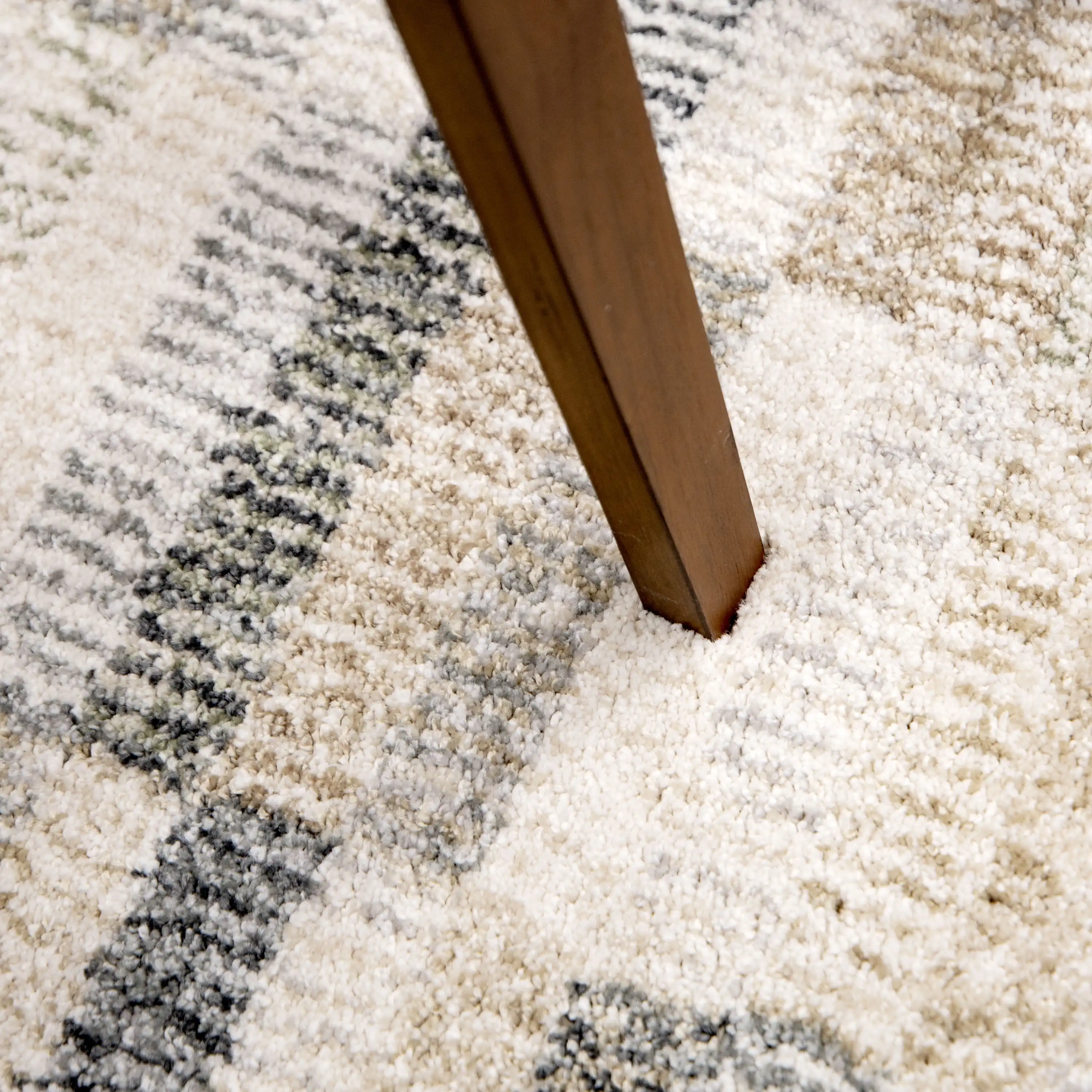 Better Homes & Garden Netural Stripe Area Rug, Grey, 5' x 7'