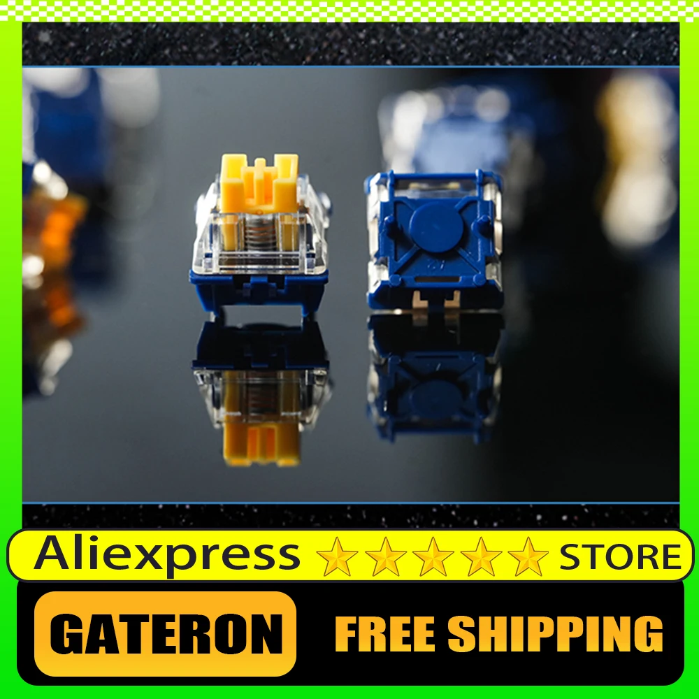 

GATERON Switch Apollo Magnetic Switch Linear Freely Setting Pre-travel Hall Sensor Game Magnetic Keyboard Axis for Pc Accessory