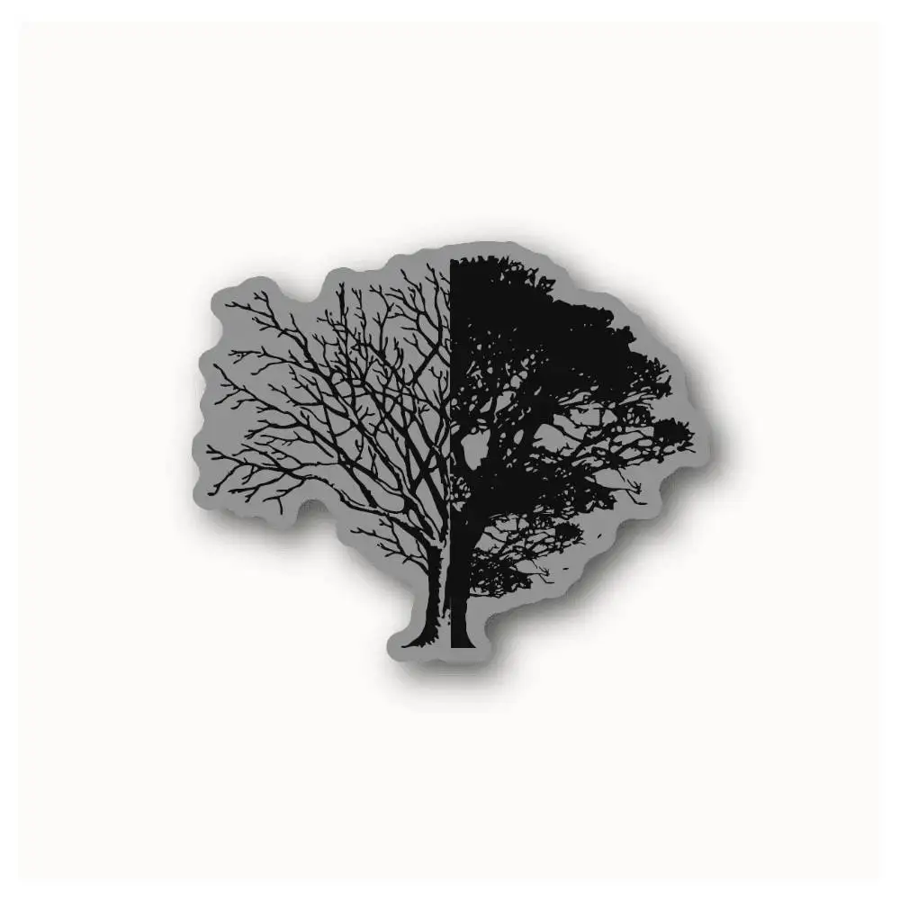 Life And Death Tree Waterproof Stickers For Decorating Car Windows Motorcycles And Computers.