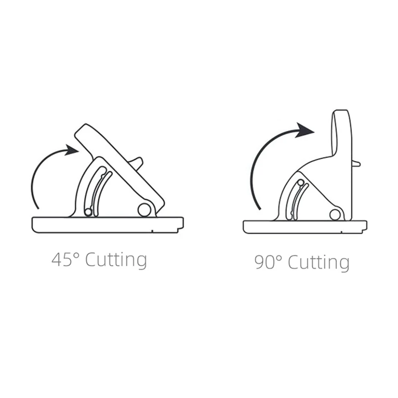 Tappetino Cutter 45 e 90 gradi smussato Mat Board Cutter strumento di taglio smussato per Art Picture Framing Foam Board Card Board 2 pezzi