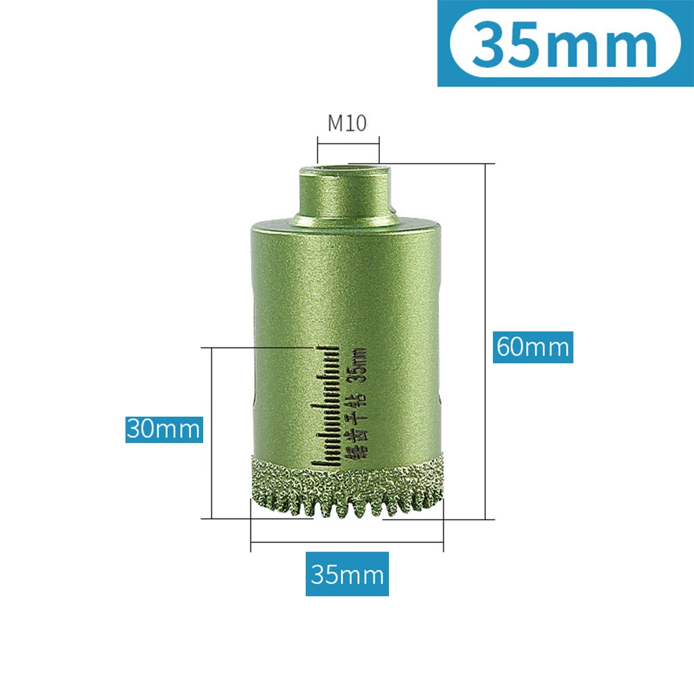 

M10 Sintering Core Bit Diamonds HoleSaw Marble Granite Brick Tile Ceramic Concrete Crown Drill Bits For Power Tools
