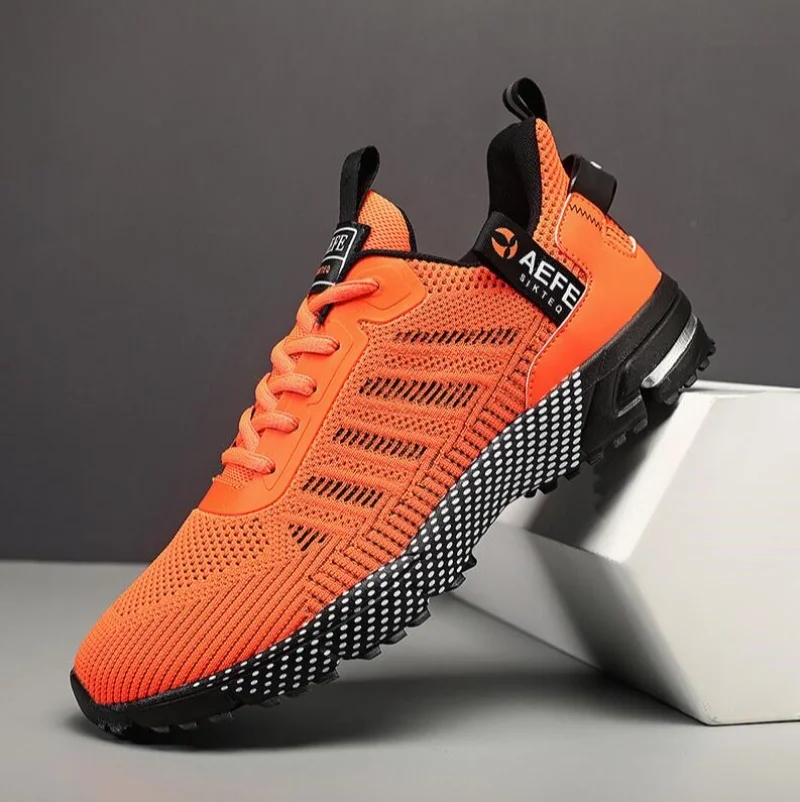 

New 2025 Men Running Shoes Breathable Outdoor Sports Shoes Lightweight Sneakers for Men Comfortable Athletic Training Footwear