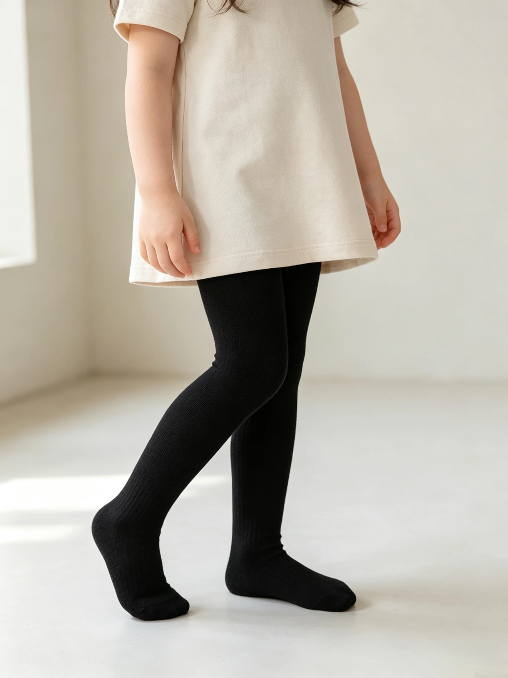 1Pc Girls Black Ultra Thin Dance Tights UPF50+ UV Protection Summer Stretchy Ballet Training Kids Base Pantyhose Legging Socks