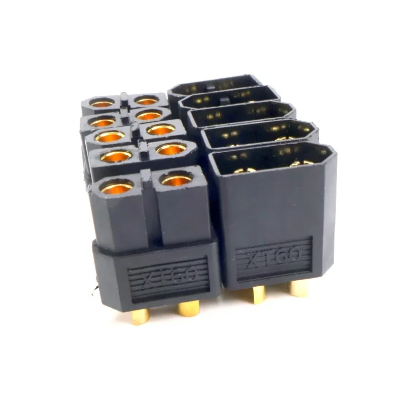 

XT-60 Мужской Женский XT30 XT90 Пулевые разъемы Вилки для RC Lipo Батарея Дрон Аксессуары для самолетов Оптовая продажа XT60 черный