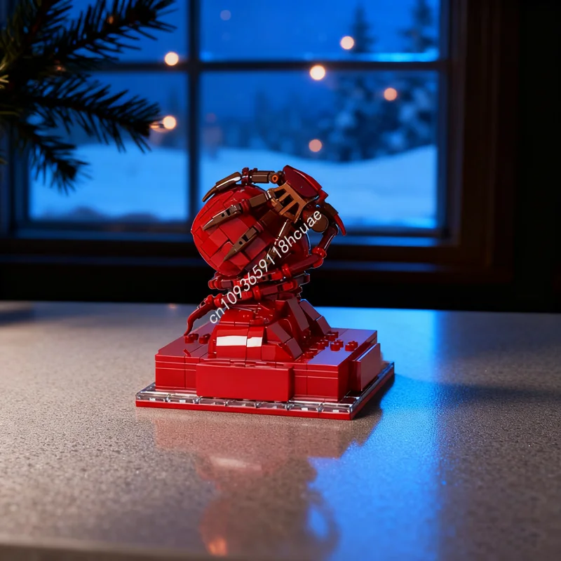 

462pcs MOC Micro ALIEN Romulus Poster Concept Model Building Blocks Construction DIY Idea Brick Christmas Gift Toys Birthday