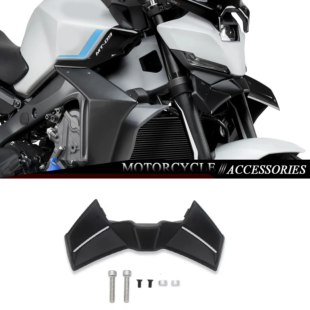 

New Motorcycle Front Spoiler Kit Downforce Naked Frontal Spoilers Winglet Aerodynamic Wing For Yamaha MT-09 MT09 MT 09 SP 24-25