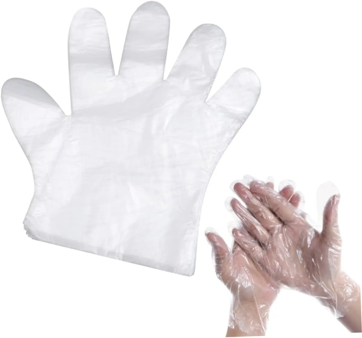 500 Stück Paraffin-Wachsbad-Handschuhe für die Hände, Plastik-Therabath-Handschuhe, Heißwachs-Therapie-Handschuhbeutel für die Behandlung mit beheizten Handschuhen