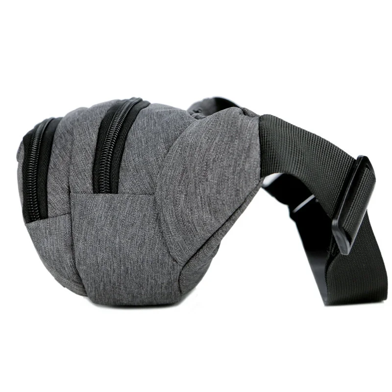 Waist bag New wear-resistant Oxford cloth pocket phone ID light outdoor sports simple waist wallet money