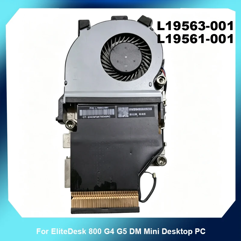 Heatsink Cooler For EliteDesk 800 G4 G5 DM Mini L19563‑001 L19561‑001