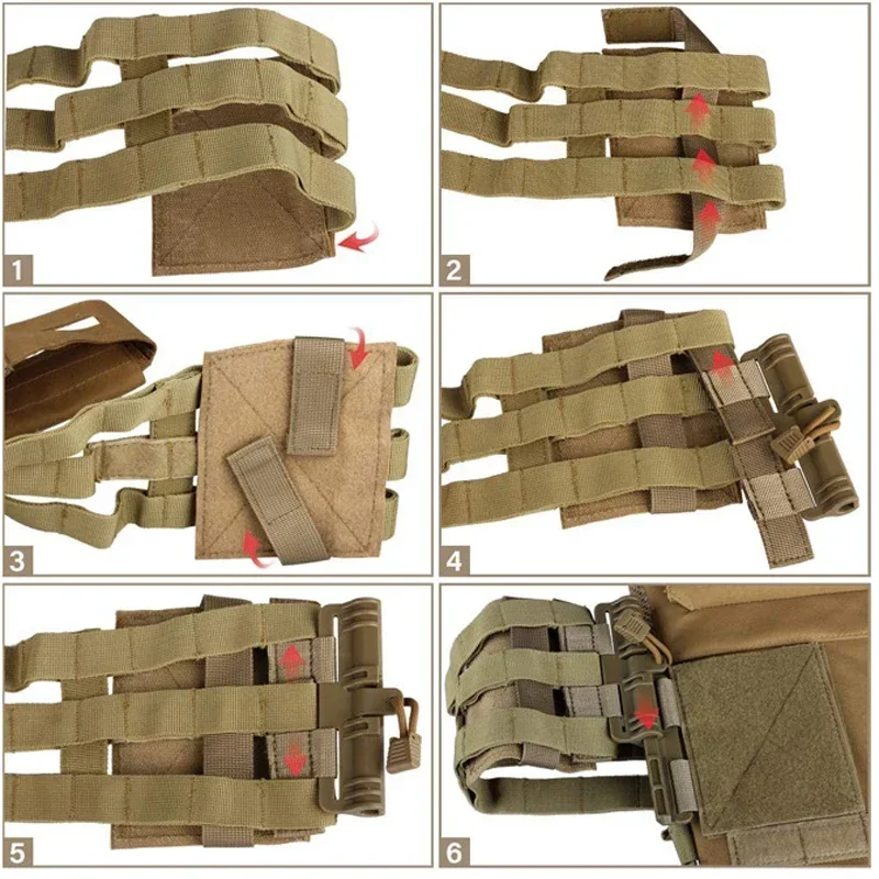 

Тактический быстросъемный жилет с пряжкой, прочный комплект быстросъемной системы для JPC CPC NCP XPC 6094 420, аксессуары для жилета