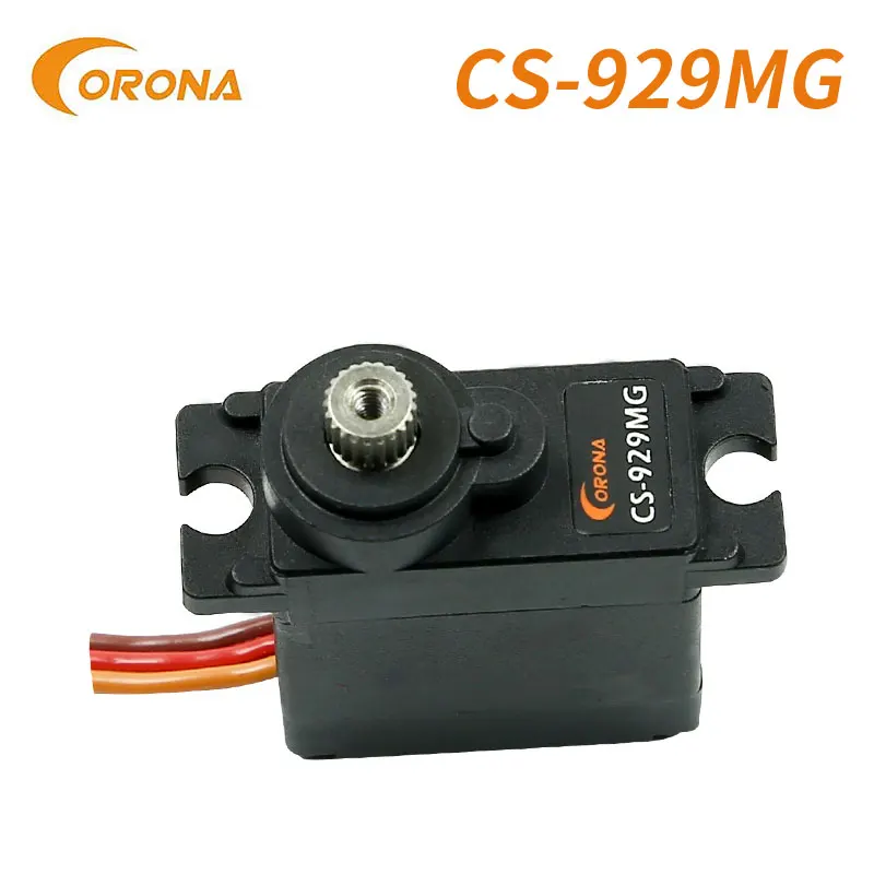 Corona CS929MG 13.5g Lightweight Analog Metal Gear Servo Fit Mini RC Plane Helicopter Model Accessories