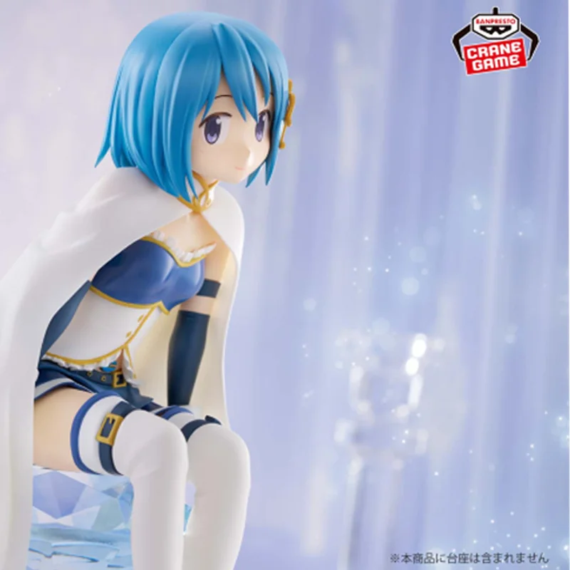 [Original genuino] Bandai Banpresto la animación Puella Magi Madoka Magica la rebelión Miki Sayaka en Stock figura modelo Juguetes