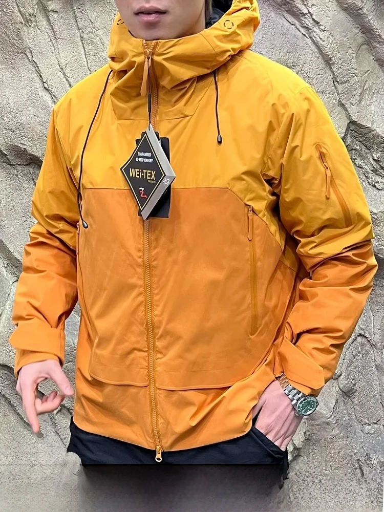 

Extreme Cold Resistant down Jaet Men's Outdoor Windproof Snowproof High Fill Power 750 Du Goose Feather Winter Coat