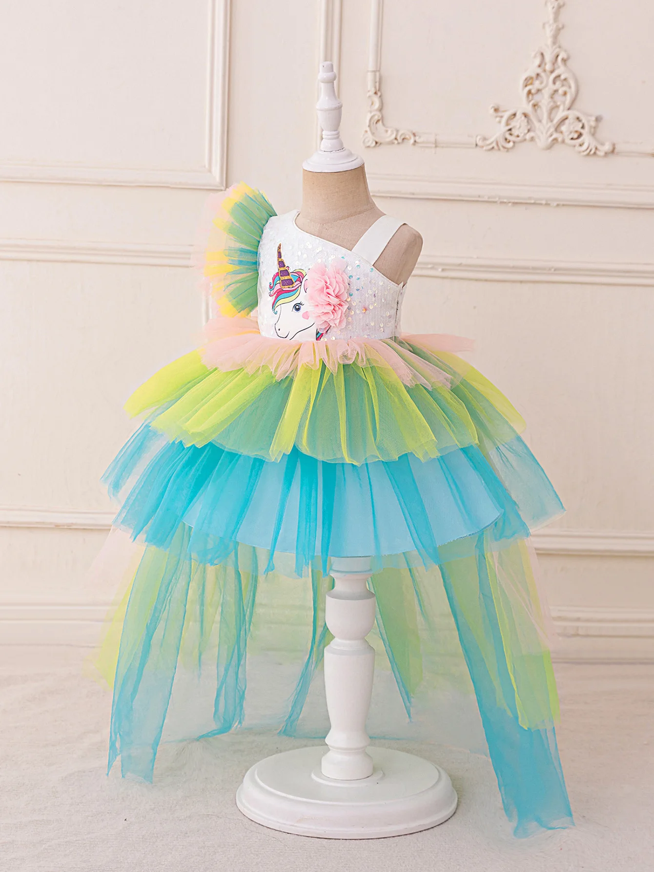 rainbow theme birthday dress My Little Pony Rainbow Dash Birthday Girl Twirl Dress