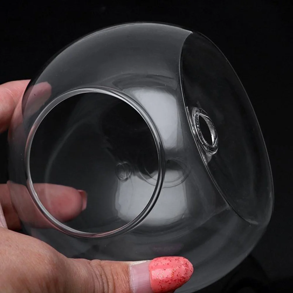 

Hanging Terrarium Container Glass Vase Stable Temperature Resistant Bedroom Living Room Decor Flower Vase