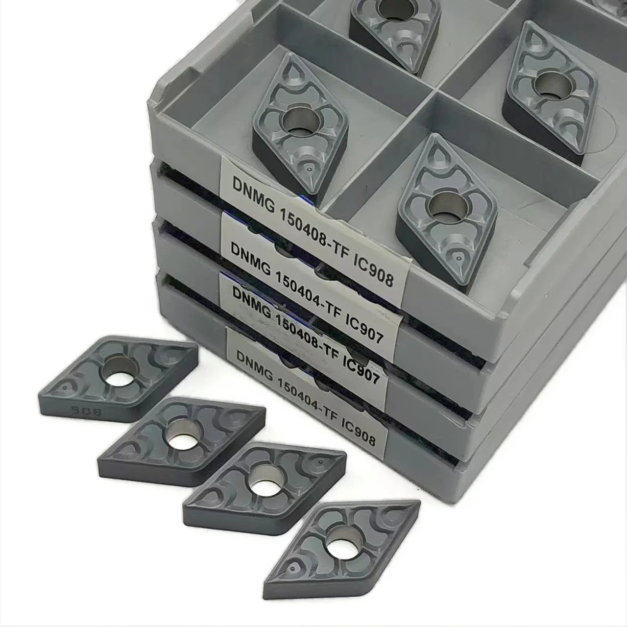 Внешний металлический токарный инструмент Dnmg150404 tf ic907 ic908 dnmg150408 tf ic907 ic908