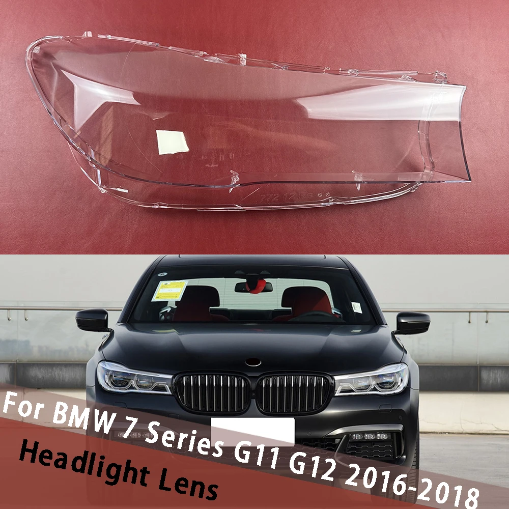 

Для BMW 7 серии G11 G12 730 740 760 2016 2017 2018, крышка фары, прозрачный абажур, чехол для фары, оргстекло